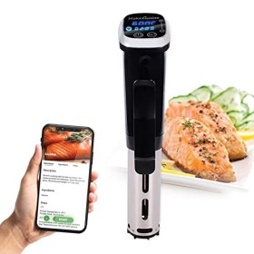 MakeCuisine - Roner cuisson à basse température et sous vide - Roner sous vide - Waterproof - Connexion WIFI - Application av