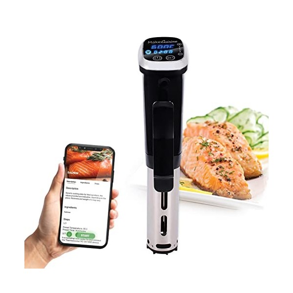 MakeCuisine - Roner cuisson à basse température et sous vide - Roner sous vide - Waterproof - Connexion WIFI - Application av