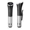 Cuiseur Sous Vide, Wancle Cuisson Sous Vide 1100W IPX7 Imperméable Thermoplongeur Sous vide Avec fonction de réservation, fac
