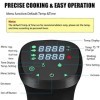 KEAWEO Cuiseur Sous Vide 1100W, Cuiseur Thermoplongeur Cuisson Sous Vide, Calculateur dImmersion de Cuisinière,Thermostat Ré