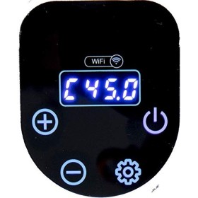 Gastronoma 18310009 Cuiseur sous vide WiFi - Application en allemand - 1000 W - Design en acier inoxydable