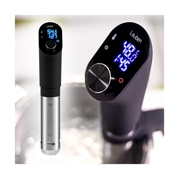Lauben Sous Vide Stick SV01 Cuisinière de précision – Circulation sous vide professionnel 1200 W pour votre maison