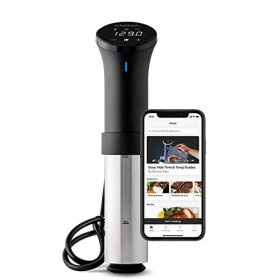 Anova Cuiseur de précision 2.0 AN500-EU00, Precision Cooker, Sous Vide, WiFi, 100 Watt, incl. prise type C pour utilisation E