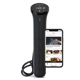 Anova Cuiseur de précision Nano 2.0 AN400-EU00, Precision Cooker, sous Vide, WiFi, INCL. Prise Type C pour Utilisation EU, Bl