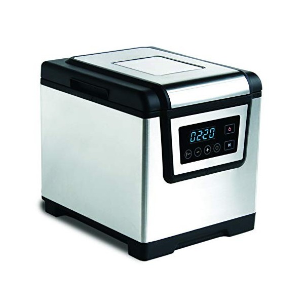Maxxo SV06 Cocotte Sous Vide Cuiseur à basse température 25-85 °C acier inoxydable 1200 W 6 litres Mijoteuse conteneur Cuis