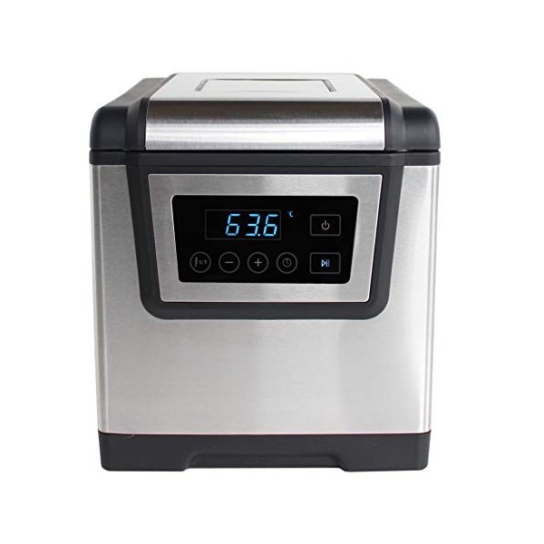 Maxxo SV06 Cocotte Sous Vide Cuiseur à basse température 25-85 °C acier inoxydable 1200 W 6 litres Mijoteuse conteneur Cuis