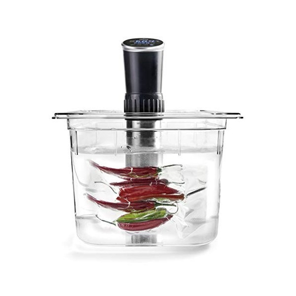 Lacor 69304 Sous Vide Precise Cuit à Basse Température Acier Inoxydable 18/10 Sans BPA 1200 W