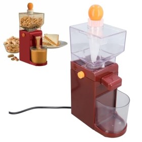 Beurrier électrique – Moulin à Sauce Sésame Antidérapant, Baratte à Beurre de Cacahuète, Broyeur à Grains Domestique pour Ara