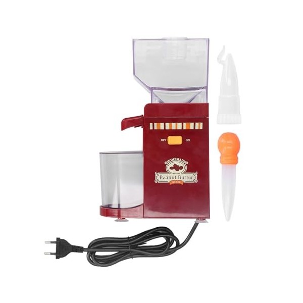 Broyeur électrique de Beurre de Cacahuètes, Broyeur de Noix Domestique avec Base Antidérapante pour une Utilisation Facile et