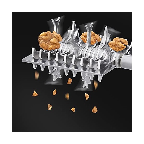Moulin à noix manuel multifonction pour toutes les noix, noix de pécan, ail, oignon, pour la cuisson de la cuisine