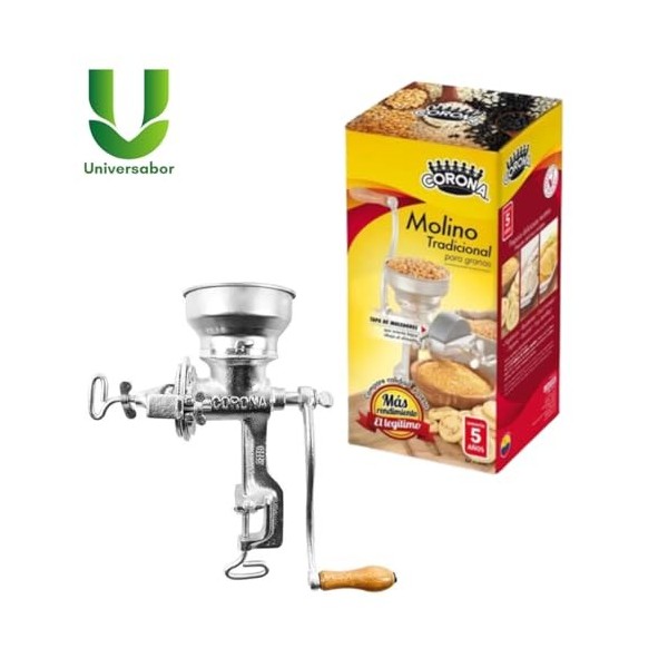 Moulin à céréales Corona - Machine à moudre Maiz- Corona