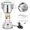 VAYOTOY Moulin à Grains 28000RPM 850W Moulin Céréales Grains Électrique Acier Inoxydable Moulin à Épices Broyage Haute Vitess
