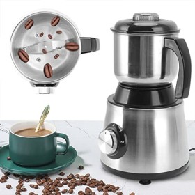 Naudeco Broyeur à grains électrique Broyeur à grains Broyeur de restaurant Résistant aux éclaboussures Haute efficacité Alime