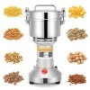 Kotsy 500g Portable Grinder 220V Herb Grain Épice Céréales Broyeur Machine,36000r / min moulin à farine électrique 3 Lames Ma