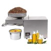 hzexun Presse-huile électrique automatique à presse à huile pour machine à presser à lhuile chaude pour Graines de Noix Peri