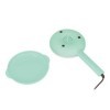 Jocca Crêpière Funny Cooking Turquoise, Diamètre 21 cm, Plaque Antiadhésive, 600W, 3 Températures, Poignée Ergonomique, 2 Fon