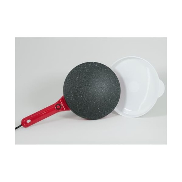 Crêpière Electrique 800 w - VENTEO - confort - antiadhérente - facile dutilisation - idéal crêpes, pancakes, galettes, burri