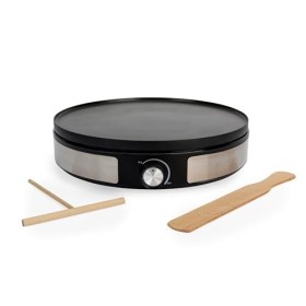 Petra 2 en 1 Crêpière – Machine à crêpes, faites 1 grande crêpe ou 7 mini crêpes, assiette réversible de 33 cm, antiadhésive,