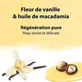 VANDINI Vitality Body Lotion Femme à la fleur de vanille & Huile de macadamia - lotion corps peaux sèches et exigeantes - vég