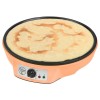 Bestron crêpière electrique, machine a Crepe pour crêpes de Ø 30 cm, y compris distributeur de pâte & spatule à crêpes, avec 