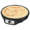 Bestron crêpière electrique, machine a Crepe pour crêpes de Ø 30 cm, y compris distributeur de pâte & spatule à crêpes, avec 