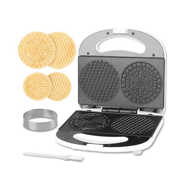 SugarWhisk Mini Crepiere Electrique, Machine a Crepe, Appareil Pancake, Machine a Pancake, idéale pour les crêpes, les biscui