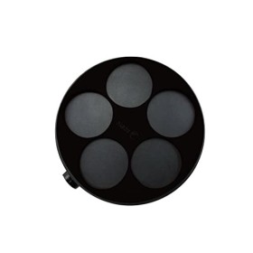 Crepiere électrique 1200W Fagor FG985 pour crêpes 30cm ou 5 mini-crêpes/pancake, revêtement anti adhésif inclus empiècement s