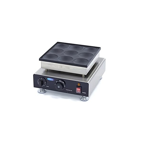 Maxima Appareil à crêpes - 9 crêpes - Ø8 cm chacune