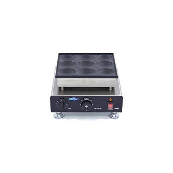 Maxima Appareil à crêpes - 9 crêpes - Ø8 cm chacune