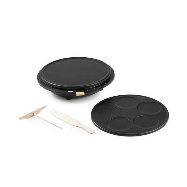 Domo DO9227P Appareil à crêpes 1 crèpe s 1500 W Noir