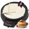 Bomann CM 2221 CB Crêpière 900 W Noir