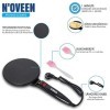 NOVEEN Crêpière électrique ECM490, parfait pour les crêpes fines Il vous permet de réaliser des crêpes sans huile ni beurre 