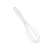 Harilla Main Silicone Fouet Ustensile Cuisine avec Poignée Souple Antiadhésif Fouet Mélangeur Non Scratch Egg Beater pour Far