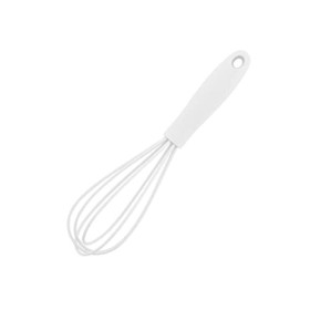 Harilla Main Silicone Fouet Ustensile Cuisine avec Poignée Souple Antiadhésif Fouet Mélangeur Non Scratch Egg Beater pour Far