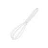 Harilla Main Silicone Fouet Ustensile Cuisine avec Poignée Souple Antiadhésif Fouet Mélangeur Non Scratch Egg Beater pour Far