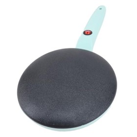 Crêpière Instantanée, Crêpière électrique de 8 Pouces, Contrôle Automatique de la Température, Plaque de Trempage Antiadhésiv