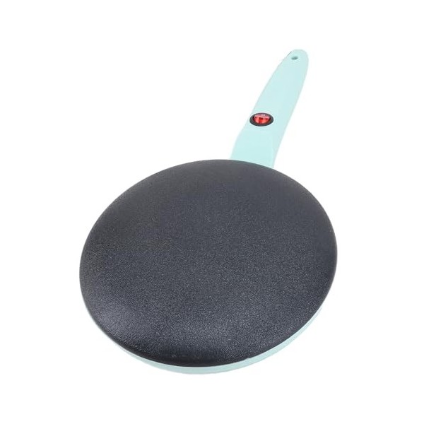 Crêpière Instantanée, Crêpière électrique de 8 Pouces, Contrôle Automatique de la Température, Plaque de Trempage Antiadhésiv