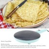 Crêpière Instantanée, Crêpière électrique de 8 Pouces, Contrôle Automatique de la Température, Plaque de Trempage Antiadhésiv