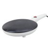 Crêpière électrique de 8 Pouces avec Poignée, Crêpière Antiadhésive, Poêle à Crêpes à Contrôle Automatique de la Température,