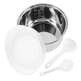 COLLBATH Doublure de cuiseur à riz japonais pour cuiseur à riz électrique, récipient intérieur de rechange pour cuiseur à riz