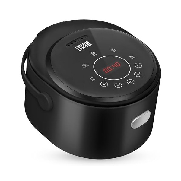 LEBENLANG Cuiseur à riz noir