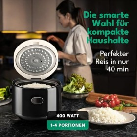 LEBENLANG Cuiseur à riz noir