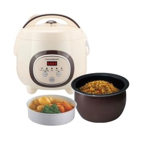 LIANGMEIXIN Cuiseur de Riz, 1L Smart Multifunctional Rice Cooker pour 1-3 Personnes, avec Cuiseur Vapeur, 6 Fonctions Multicu