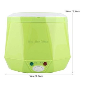 Cuiseur de riz électrique multifonctionnel portatif de 1.6L 24V petit cuiseur de vapeur pour la voiture de camion extérieure 
