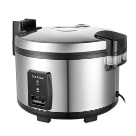 Yollnia Grande Cuiseur à riz, 20 L, riz pouvant accueillir jusquà 35-50 personnes sans le brûler, avec fonction maintien au 