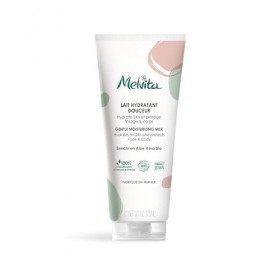 Melvita - Lait Hydratant Visage et Corps - Hydrate durablement et protège la peau du visage et du corps - Application 2 en 1-