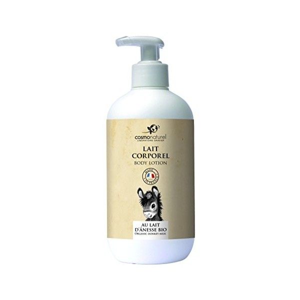 Cosmo Naturel Lait corporel au lait dânesse et HE 500ml