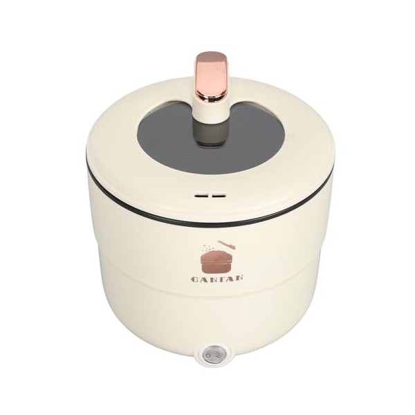 Cuiseur à Riz électrique, Petit Cuiseur à Riz de 1,8 L avec Pot Intérieur Antiadhésif, Cuiseur à Riz Multicuiseur à Vapeur po