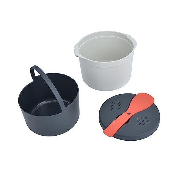 Cuiseur à riz sans danger, sans danger, bonne étanchéité, opération simple, qualité alimentaire, PP, set de cuiseur à riz pou