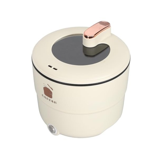 Cuiseur à Riz électrique, Cuiseur à Riz Multifonctionnel à Double Couche de 1,8 L pour la Cuisson à la Vapeur Prise UE